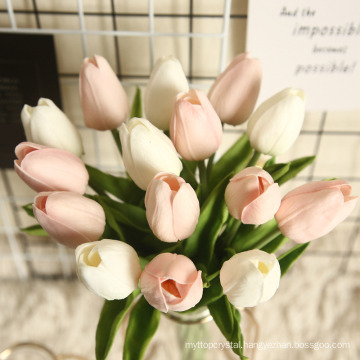 PU Mini Tulips Imitation Flowers Artificial Flowers